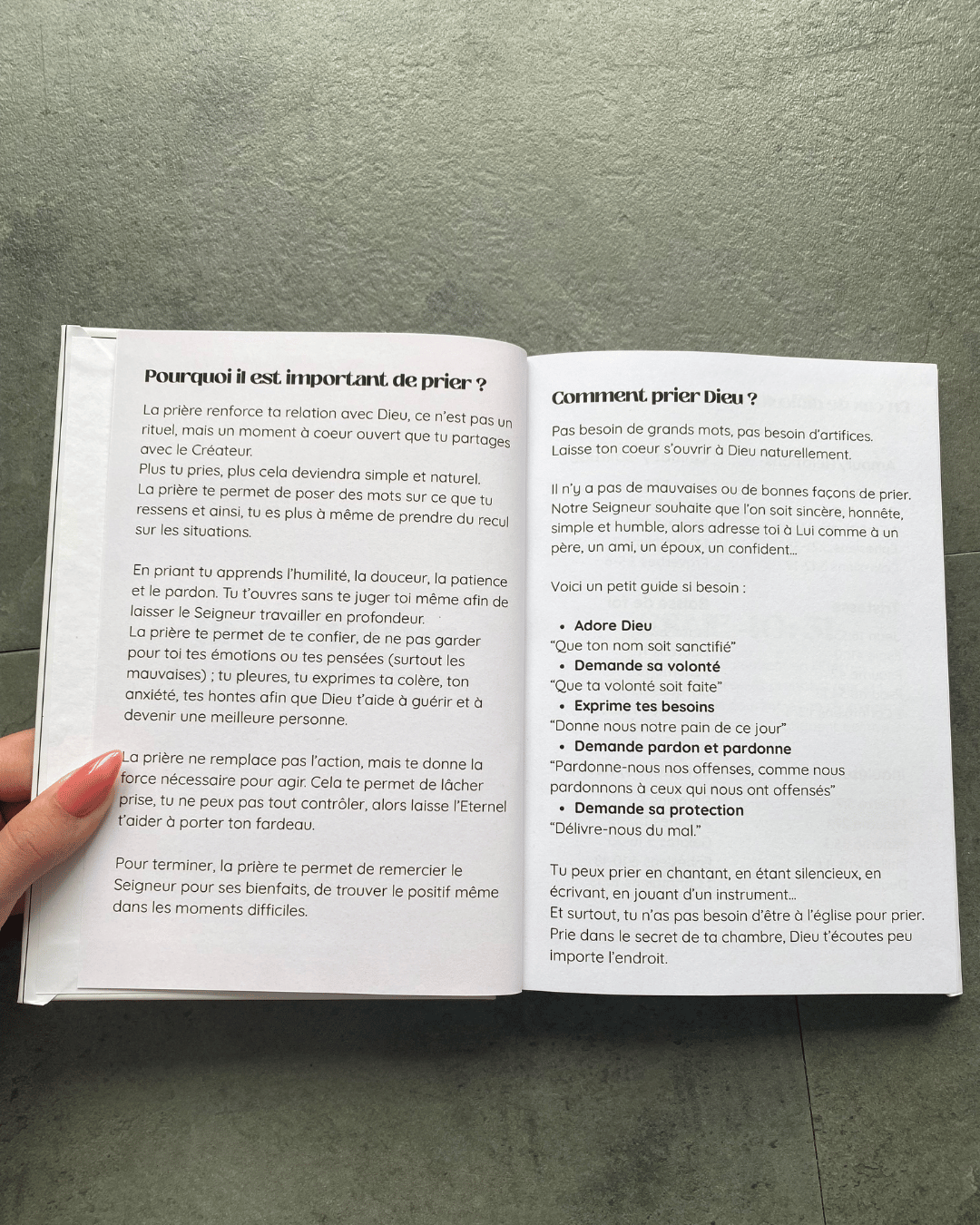 Journal de prière