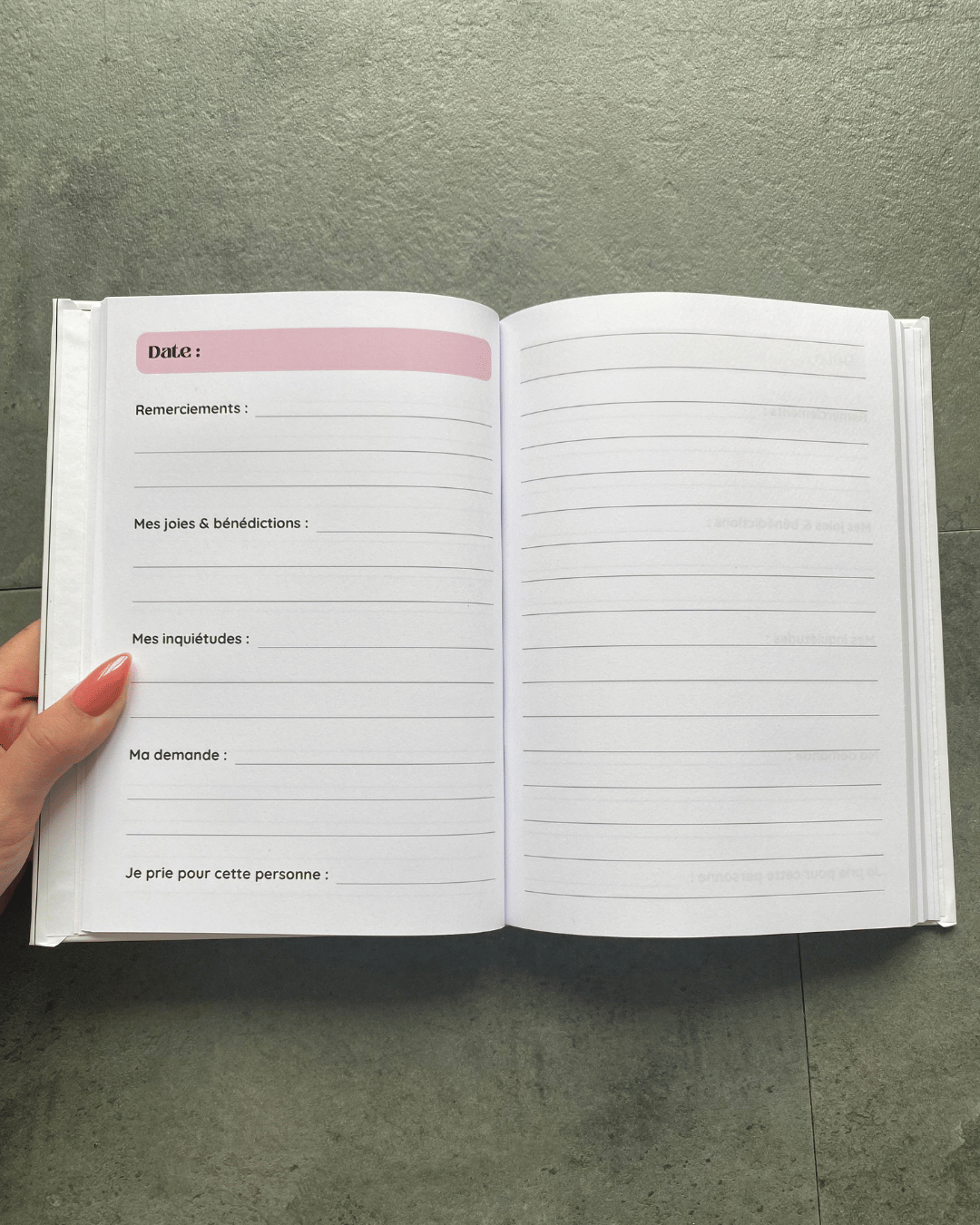 Journal de prière