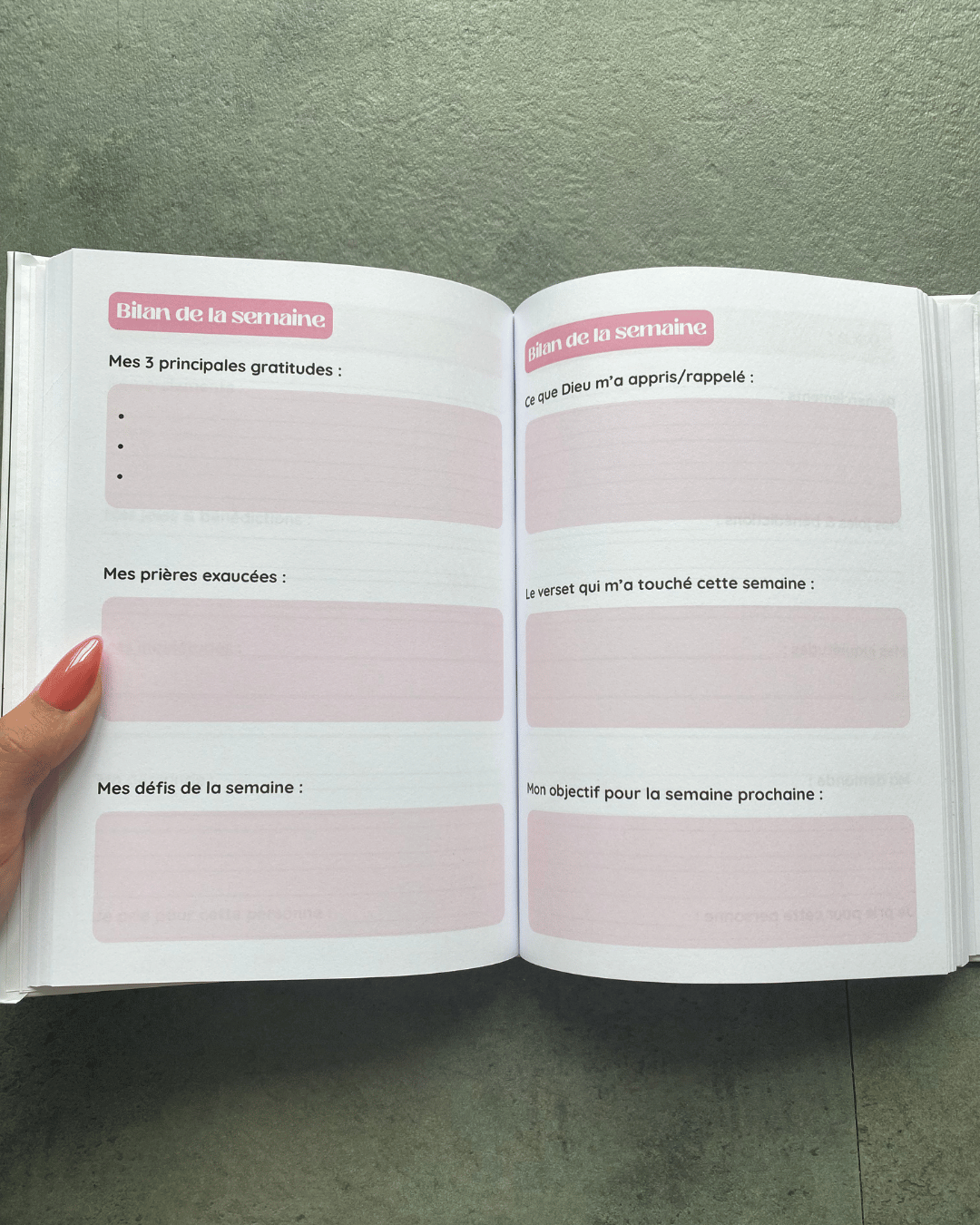 Journal de prière