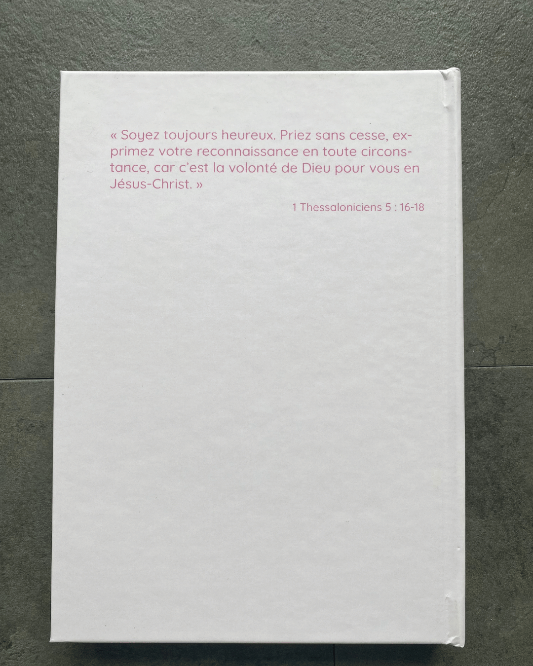 Journal de prière